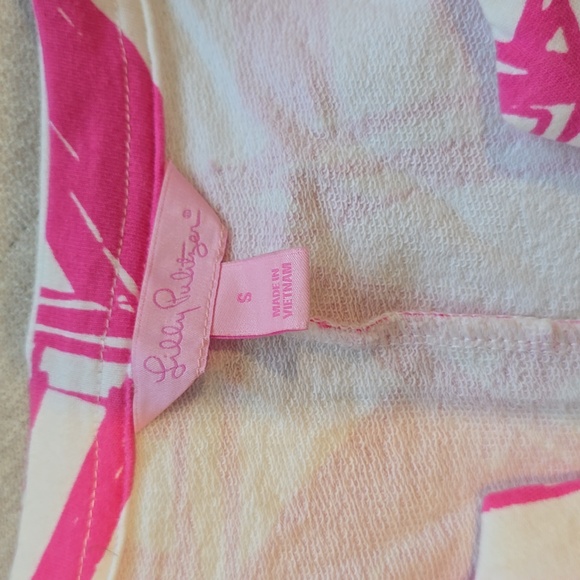 Pink Geometric Pattern Dress - Picture 2 of 4